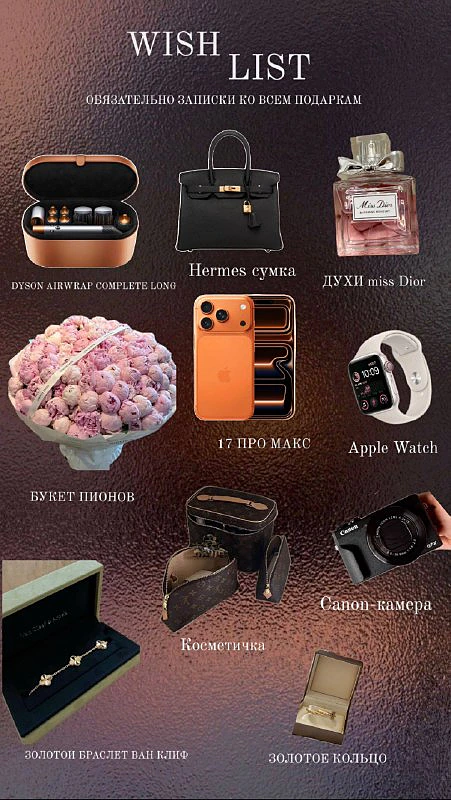 Распаковка wish list